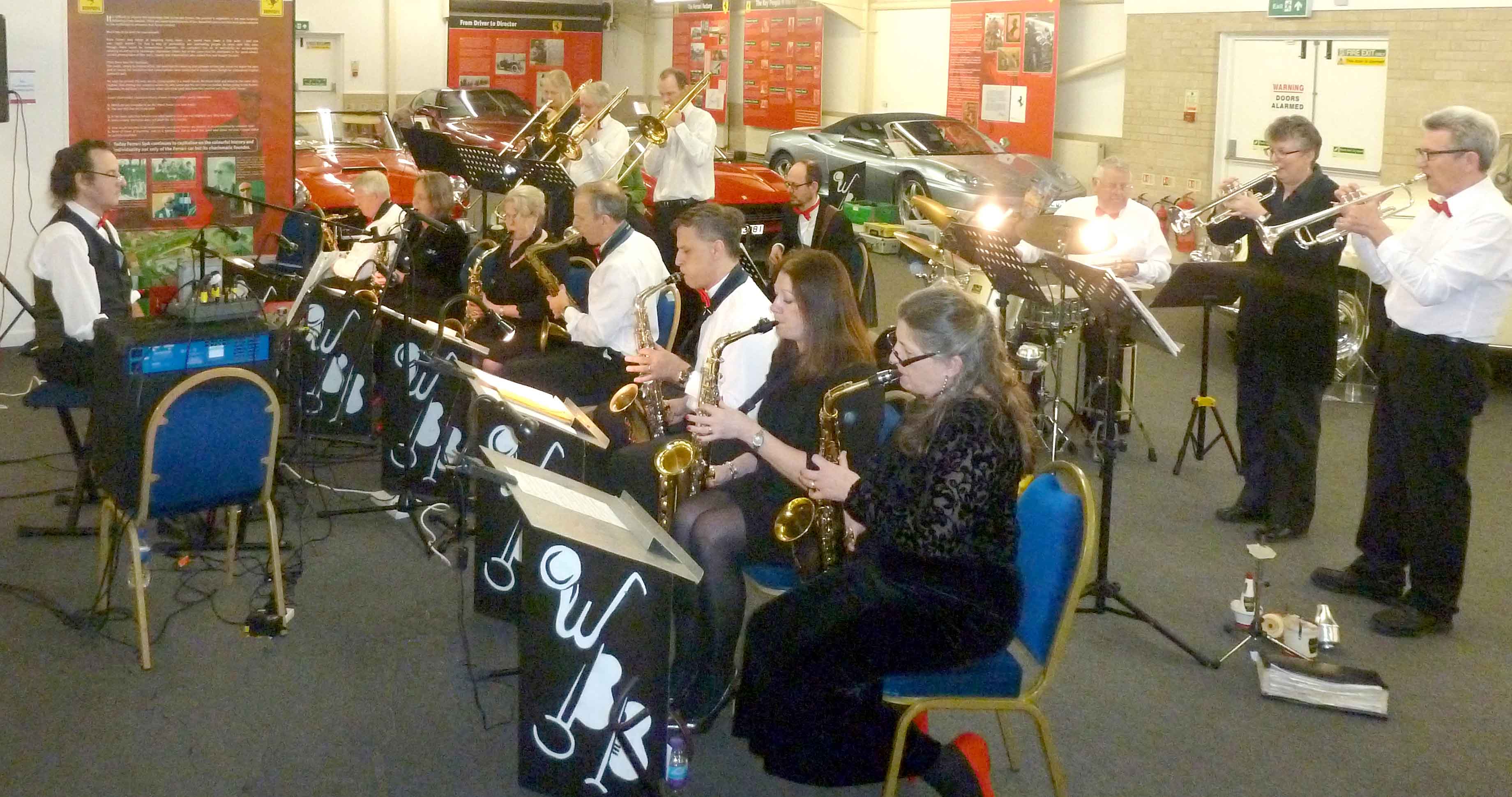 Band in Concert at Taunton with Vocalist Kelly & Musical Director Alan Brown